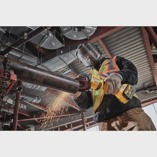 Dewalt DCG418T2-GB 54V XR Flexvolt Brushless 125mm Angle Grinder with 2 x 6.0Ah Batteries Charger & Case