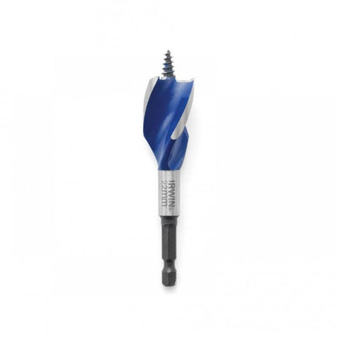Irwin 1921995 Blue Groove 6X Stubby Wood Bit 25 x 100mm IRW1921995