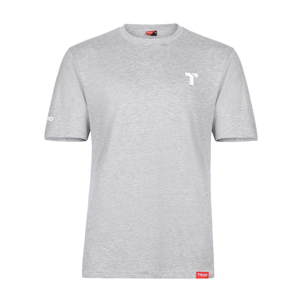 Timco Mens Short Sleeve Trade T-Shirt Classic Fit Extra Large Grey TTMIXXL
