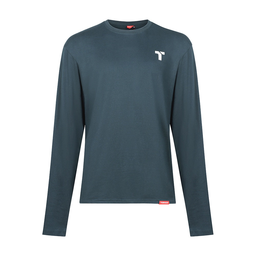 Timco Long Sleeve Trade T-Shirt Classic fit Extra-Large Green LSTTMIXXL