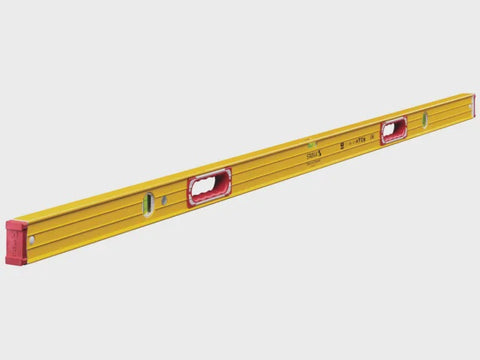 Stabila STB1962180 196-2 180cm/72Inch Double Plumb Vial Ribbed - 15237