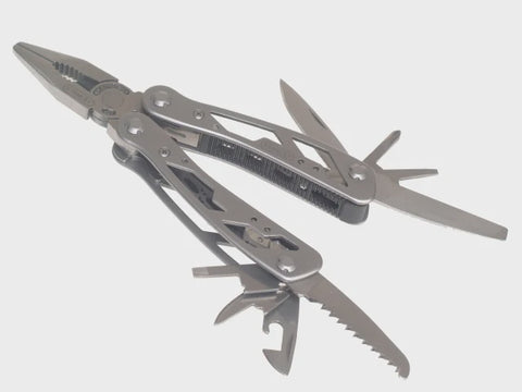 Stanley 0-84-519 12-in-1 12 Piece Multi-Tool With Belt Pouch STA084519