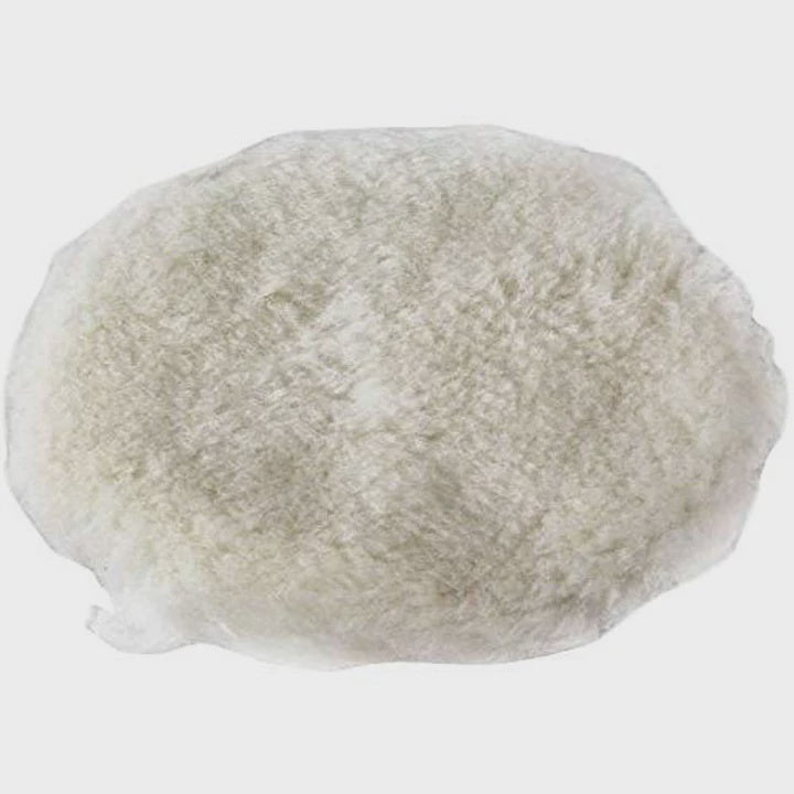 Makita 199424-6 150mm/6" Round Hook and Loop Wool Polishing Pad
