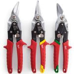 Milwaukee 4932499020 Metal Snips Triple Pack Left Right and Straight Cut