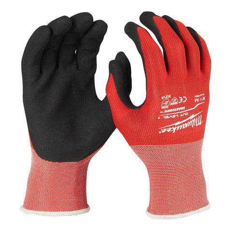 Milwaukee Cut-Resistant Dipped Gloves Cut Level 1 Size XL 4932471418