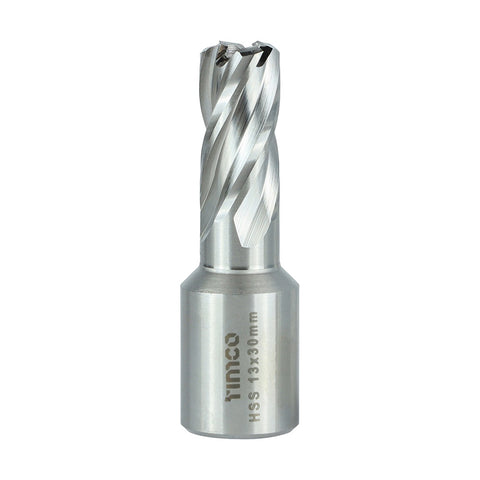 Timco 13 x 30mm M2 Broaching Cutter Addax HSS Short Titanium-Aluminium Nitride Coating BCS13