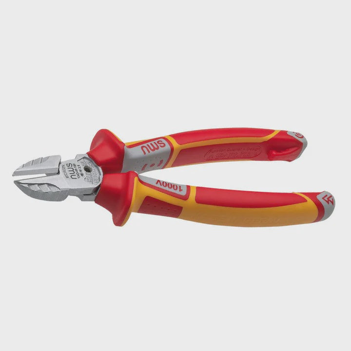 NWS N1343-49-VDE-180-SB 180mm 2-in-1 Electrician's Multi-function Side Cutter