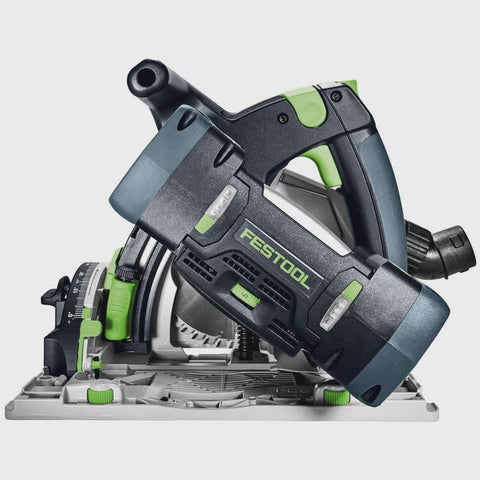 Festool TSC 55 KEB-Basic-5,0 GB 18V BL Plunge-Cut Saw - 577589 With 2 x 5.0Ah Batteries, Charger & 1 x Guide Rail Kit