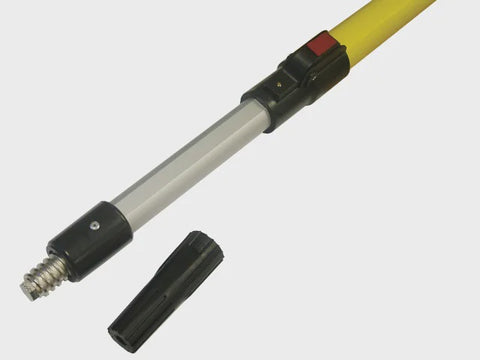 Faithfull 1-2m (3.2-6.5ft) Roller Frame Top Quality Extension Pole FAIREXPOLE