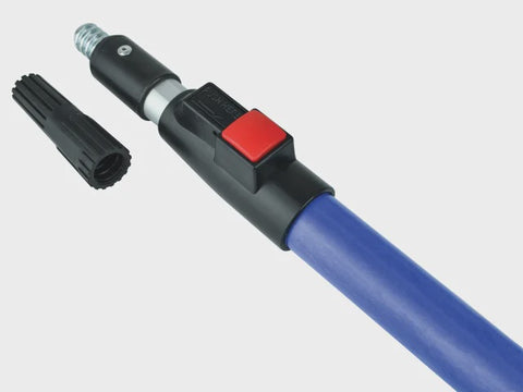 Faithfull 1-2m (3.2-6.5ft) Roller Frame Top Quality Extension Pole FAIREXPOLE