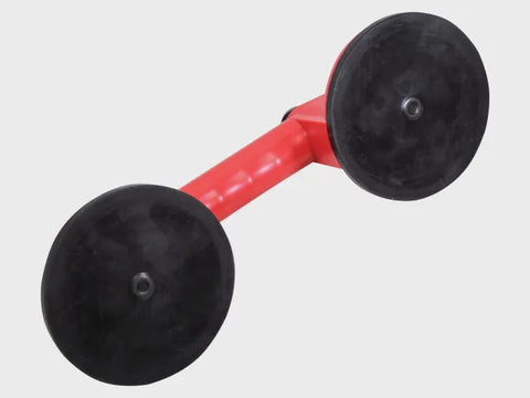 Faithfull 120mm Double Pad Suction Lifter Carrying Heavy FAISUCPAD2