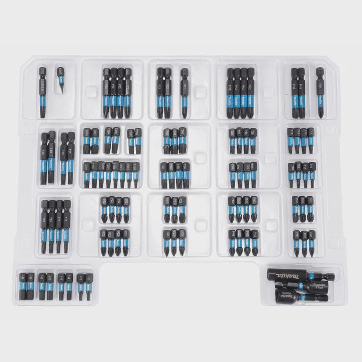 Makita E-24826 Impact Black Bit Set Of 100 Piece