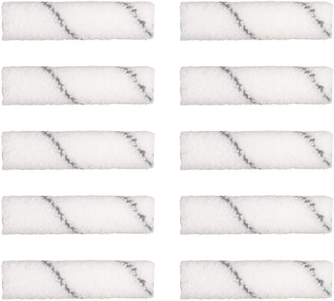 Harris 4" Pack of 10 Medium Pile Roller Sleeves Seriously Good For Walls & Ceilings 102012203
