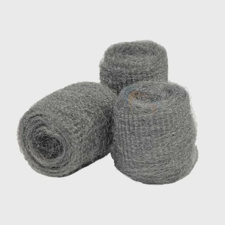 Rothenberger Steel Wool Pads Medium Grade Pack of 3 for Cleaning