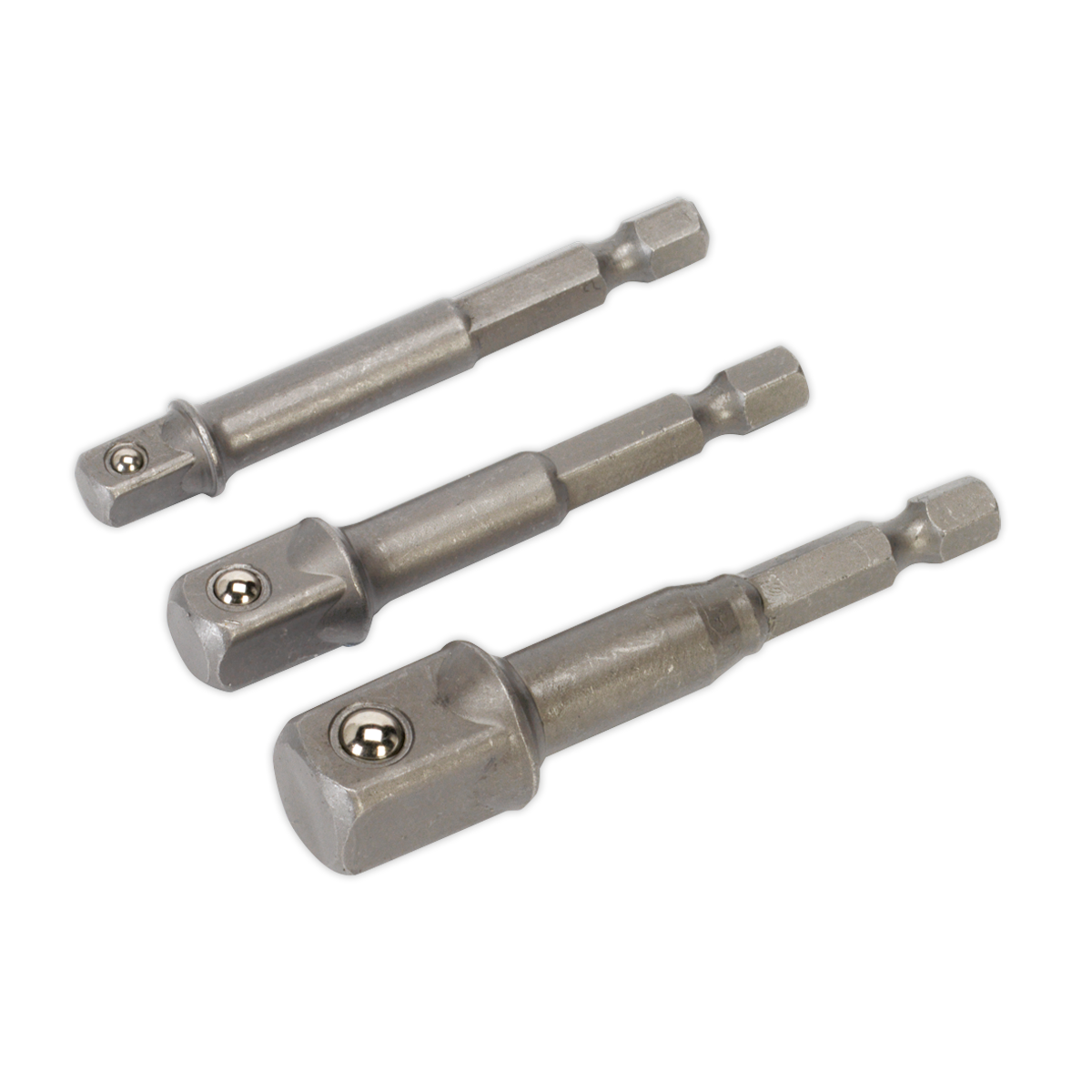 Sealey AK4929 Power Tool Socket Adaptor Set of 3 Piece
