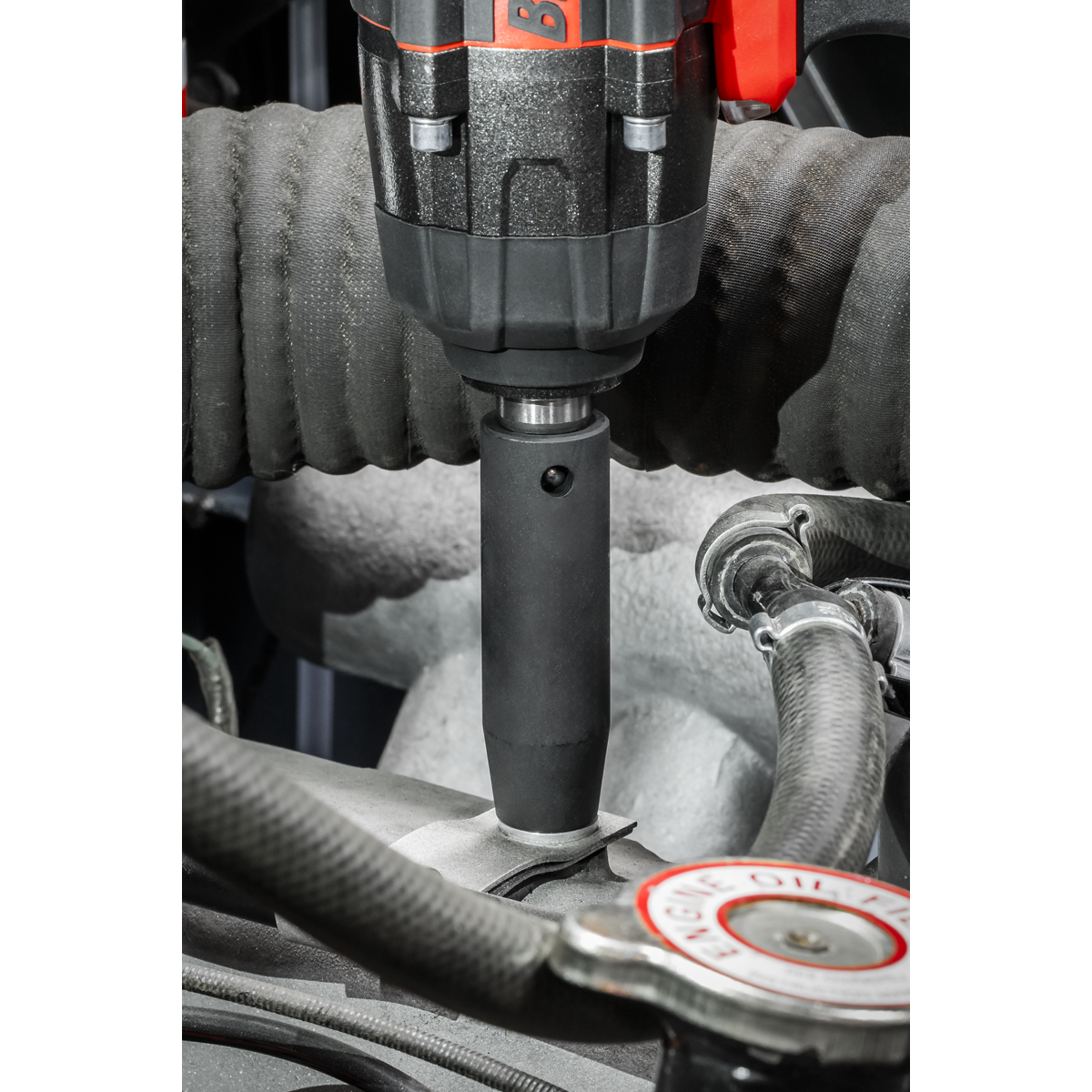 Sealey AK5816M 1/2"Sq Drive Deep Metric Impact Socket Set 16pc
