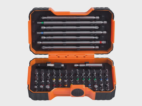 Bahco 59/S54BC-IP Screwdriver Bit Set of 54 Piece BAH59S54B