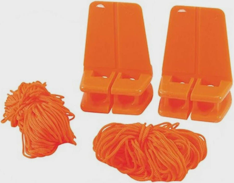 Silverline 18m Strong Heavy Duty Brick Line & Blocks 126894 Strong, High-Visibility,