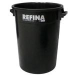 Refina 100 Litre X-2 Black Heavy Duty Plaster Mixing Bucket Tub 321043