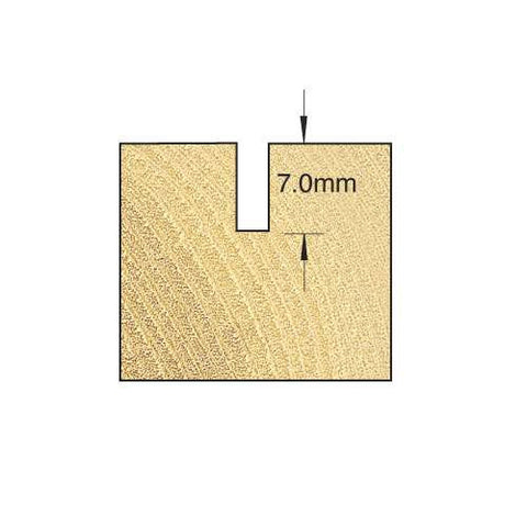 Trend 3mm Cut x 7mm Depth Weatherseal Groover C213AX1/4TC
