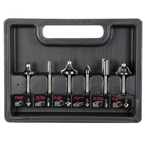 Trend 6pc starter cutter set 1/4 SET/SS11X1/4TC