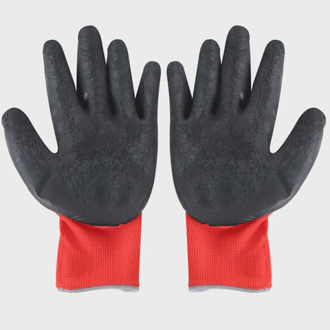 Excel Builder Gloves Red & Black Size XL Pack of 12
