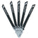 DeWalt 100mm HCS T-Shank Scroller Wood Cutting Jigsaw Blades DT2166-QZ Pack of 5
