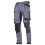 Snickers 6251-104 Steel Grey Stretch Loose Fit Trouser W36" L30"