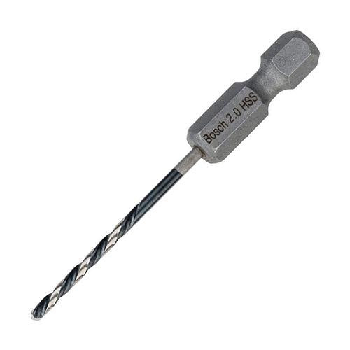 Bosch Impact Control Hex Shank Multi-Material Twist Drill Bit 2mm x 60mm 2608577045