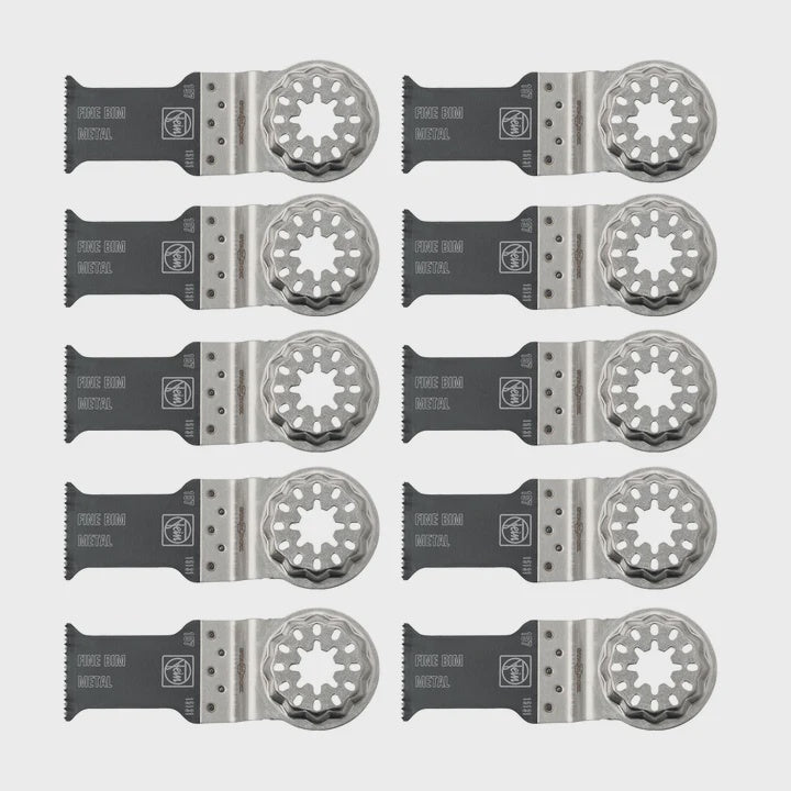Fein 63502157240 Starlock 50 x 30mm E-Cut Fine Saw Blade Pack of 10