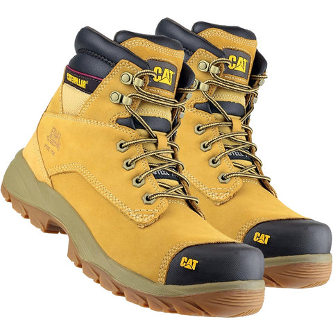 Cat Caterpillar New Spiro S3 Waterproof Safety Boot Honey Size 9