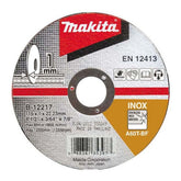 Makita 115mm Angle Grinder Metal Cutting Discs B-12217-10 Pack Of 10