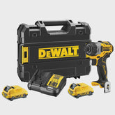 Dewalt DCF601D2 12V Brushless Sub Compact Screwdriver with 2 x 2.0Ah Batteries Charger & Case