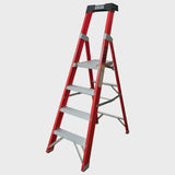 Excel Electricians Fibreglass Platform Step Ladder 4 Tread 1.57m EN131