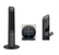 Excel 40" Tower Fan with Touch Enabled Controls and Remote Control - Black
