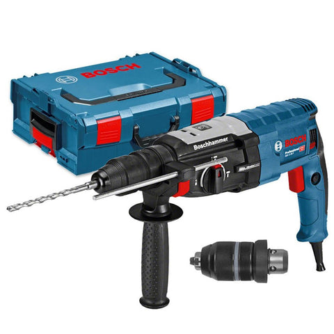 Bosch GBH 2-28F SDS Plus Rotary Hammer Drill With Quick-Change Chuck In Case 240V - 06112676711