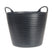 Faithfull 42 Litres Heavy-Duty Polyethylene Flex Black Tub FAIFLEX42B