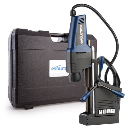 Evolution EVOMAG42 42mm Industrial Magnetic Drill 1200W 230V With Carry Case - 095-0001