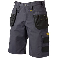 Dewalt Cheverley Lightweight Grey Polycotton Shorts Waist 30" CHEV30W