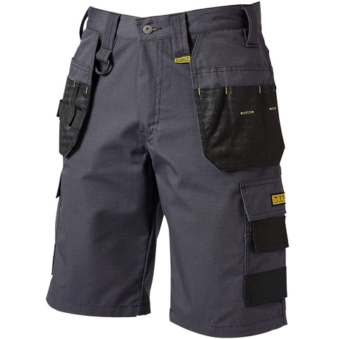 Dewalt Cheverley Lightweight Grey Polycotton Shorts Waist 30" CHEV30W