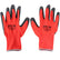 Excel Builder Gloves Red & Black Size L