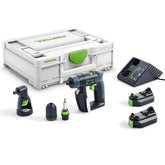 Festool CXSLI2.6SET 10.8V Drill Driver with 2 x 2.6Ah Battery 576094