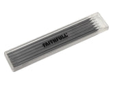 Faithfull 6 Piece Black Long Reach Pencil Marking Refill Pack FAICPLRRFILB