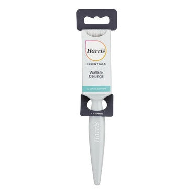 Harris Essentials Walls & Ceilings 1.5" Flat, Natural Bristle, Angle Brush101011002