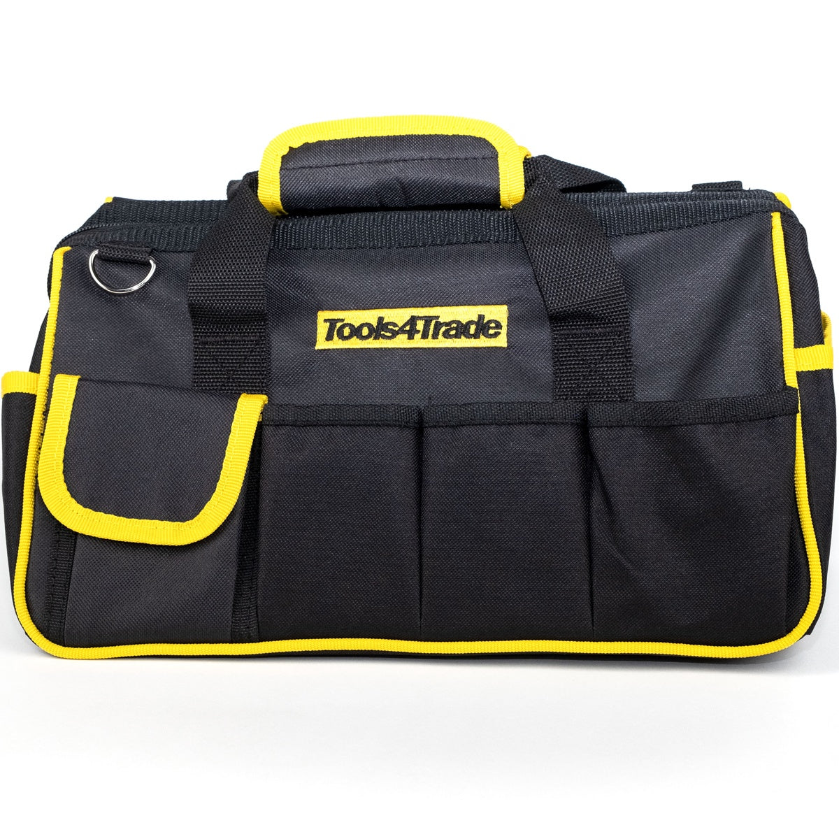 Tools4trade 14" Tool Bag Yellow with Removable Shoulder Strap