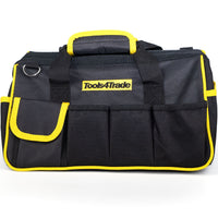 Tools4trade 14" Tool Bag Yellow with Removable Shoulder Strap
