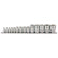Draper Tx Star 1/4, 3/8, 1/2" Square Drive Socket Set of 14 Piece 34415