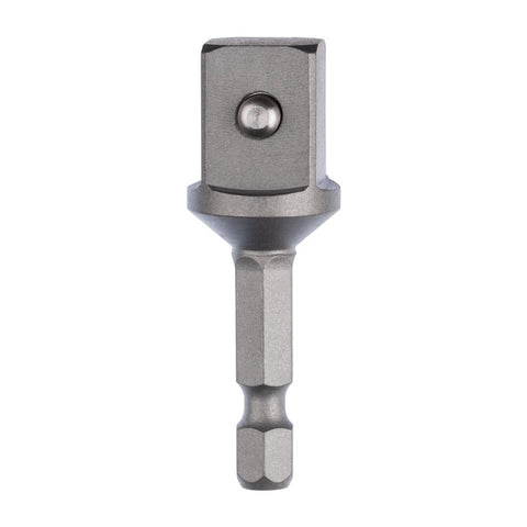 Bosch 1/4" Hex to 1/2" Square Socket Adapter 2608551107