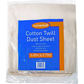 Lynwood Cotton Rich Twill Dust Sheet 3.65 X 2.75M SH200