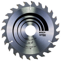 Bosch 165mm 24T Wood Circular Saw Blade Optiline 2608640602